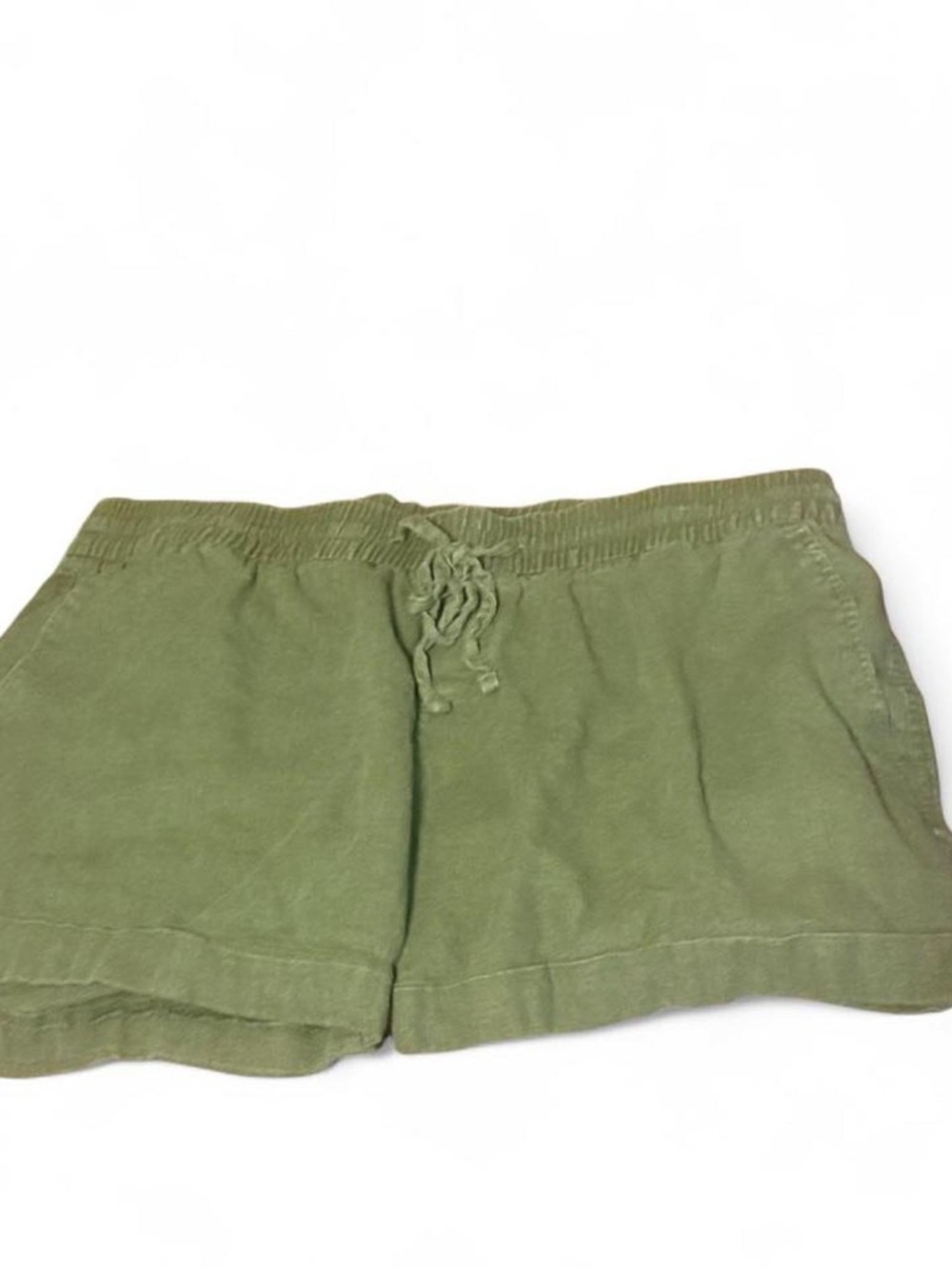 Old Navy Olive Green Drawstring Athletic Shorts